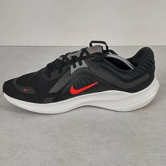 Nike Quest 5 Men's Shoes Black University Red DD0204-004, Size 13 (New In Box) - Picture 6 of 10